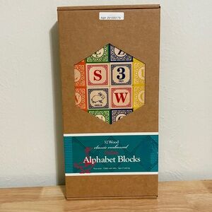 Uncle Goose Alphabet Blocks New